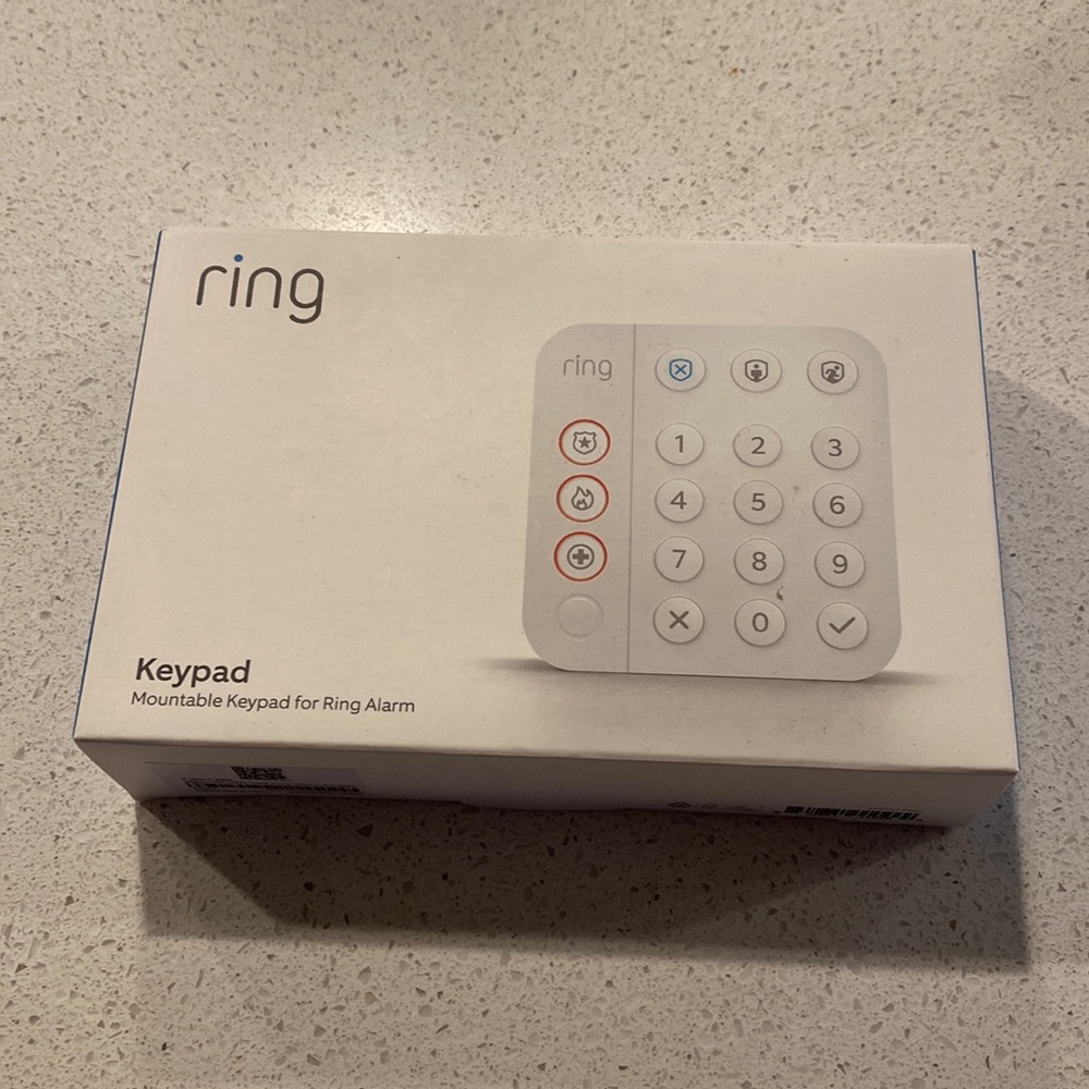 Ring mountable keypad